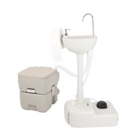 Portable Removable Outdoor Hand Sink with Portable Toilet (Same as 46793540)