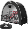 Bike Storage Shed Tent,Outdoor Portable Bicycle Storage Sheds with 210D Oxford Fabric PU4000 Waterproof for 2/3/4/6/8 Bikes