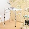 Small Folding Picnic Table with Storage Net