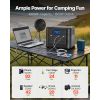 Portable Power Station, 1800W Solar Generator Power Station, 1008Wh LiFePO4 Battery Backup with 9 Output Ports for for Home Emergency, Outdoor Camping