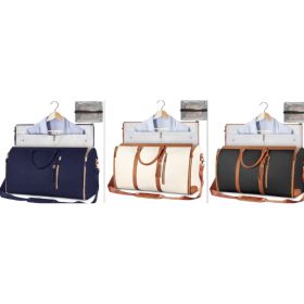 Large Capacity Travel Duffle Bag Women's Handbag Folding Suit Bag Waterproof Clothes Totes (Option: Set26)