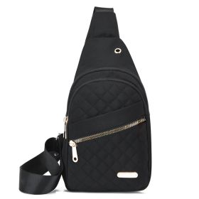 Only Self Pickup---Fashion Lightweight Crossbody Bag (Option: Chestbag heise)