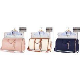 Large Capacity Travel Duffle Bag Women's Handbag Folding Suit Bag Waterproof Clothes Totes (Option: Set19)