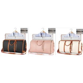 Large Capacity Travel Duffle Bag Women's Handbag Folding Suit Bag Waterproof Clothes Totes (Option: Set17)
