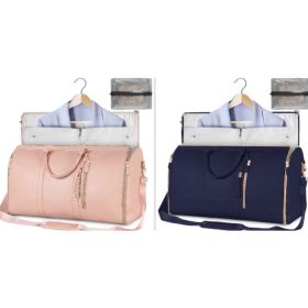 Large Capacity Travel Duffle Bag Women's Handbag Folding Suit Bag Waterproof Clothes Totes (Option: Set3)