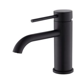 Single Handle Bathroom Faucet Lavatory Faucet Stainless Steel Single Hole-T10, Matte Black[Unable to ship on weekends,usps/fedex] (Option: Default title)