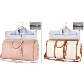 Large Capacity Travel Duffle Bag Women's Handbag Folding Suit Bag Waterproof Clothes Totes (Option: Set4)