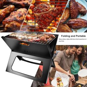 Portable BBQ Barbecue Grill Foldable Charcoal Grill Camping Garden Outdoor Travel (default: Defaulttitle)