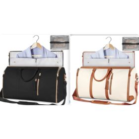 Large Capacity Travel Duffle Bag Women's Handbag Folding Suit Bag Waterproof Clothes Totes (Option: Set45)