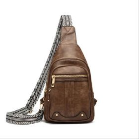 Only Self Pickup---Sling Bag Crossbody Bags For Women, Fanny Packs For Women Chest Bag For Work Shopping Pack Crossbody Purse , Brown, Small, Sli (Option: L001 ka)