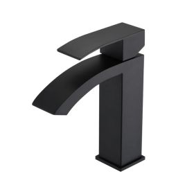 Single Handle Waterfall Bathroom Vanity Sink Faucet (Option: Default title)