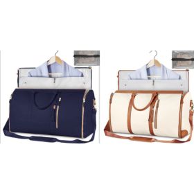 Large Capacity Travel Duffle Bag Women's Handbag Folding Suit Bag Waterproof Clothes Totes (Option: Set9)