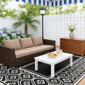 Reversible Outdoor Rug (Option: Default title)