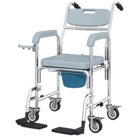 Accessibility Commode Wheelchair (Option: Default title)