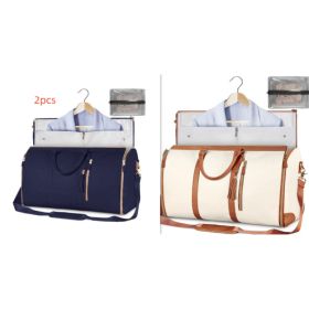 Large Capacity Travel Duffle Bag Women's Handbag Folding Suit Bag Waterproof Clothes Totes (Option: Set29)