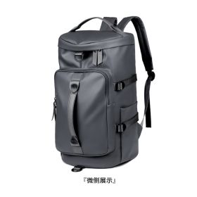 3 Way Convertible Gym Bag (Option: Grey)