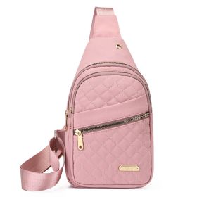 Only Self Pickup---Fashion Lightweight Crossbody Bag (Option: Chestbag fense)