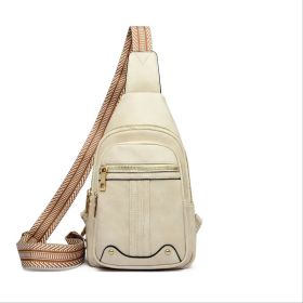 Only Self Pickup---Sling Bag Crossbody Bags For Women, Fanny Packs For Women Chest Bag For Work Shopping Pack Crossbody Purse , Brown, Small, Sli (Option: L001 bai)