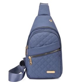 Only Self Pickup---Fashion Lightweight Crossbody Bag (Option: Chestbag lanse)