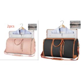 Large Capacity Travel Duffle Bag Women's Handbag Folding Suit Bag Waterproof Clothes Totes (Option: Set12)