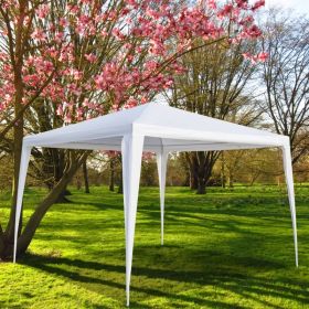 3 x 3m Waterproof Tent with Spiral Tubes White (Option: 10''x10'')