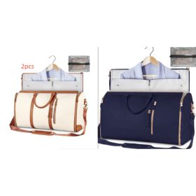 Large Capacity Travel Duffle Bag Women's Handbag Folding Suit Bag Waterproof Clothes Totes (Option: Set30)