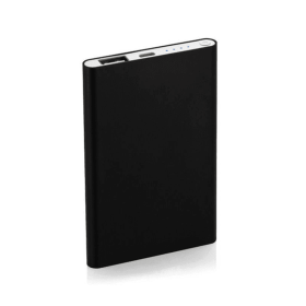 Portable ultra-thin case for 5000 mA-time power bank for iPhone 7 8 6 6S and external battery power bank charger for iPhone 5 5s (Color: black)