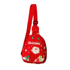 Christmas Santa Handheld Gift Bag - Festive Waterproof Gift Wrap For Holiday Presents, Perfect For Christmas Eve Apple Gift Boxes & Small Gifts (Option: Red)