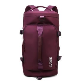 3 Way Convertible Gym Bag (Option: Purple)