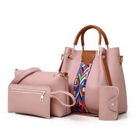 Women's Fashionable And Versatile Single Shoulder Crossbody Handbag (Option: Pink)